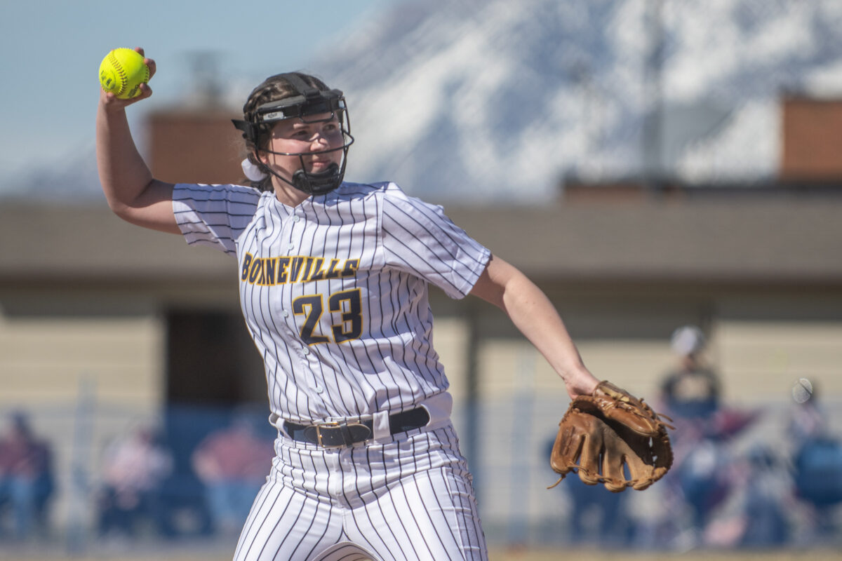 Prep softball Box Elder weathers Bonneville comeback attempts in